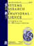 Systems Research and Behavioral Science